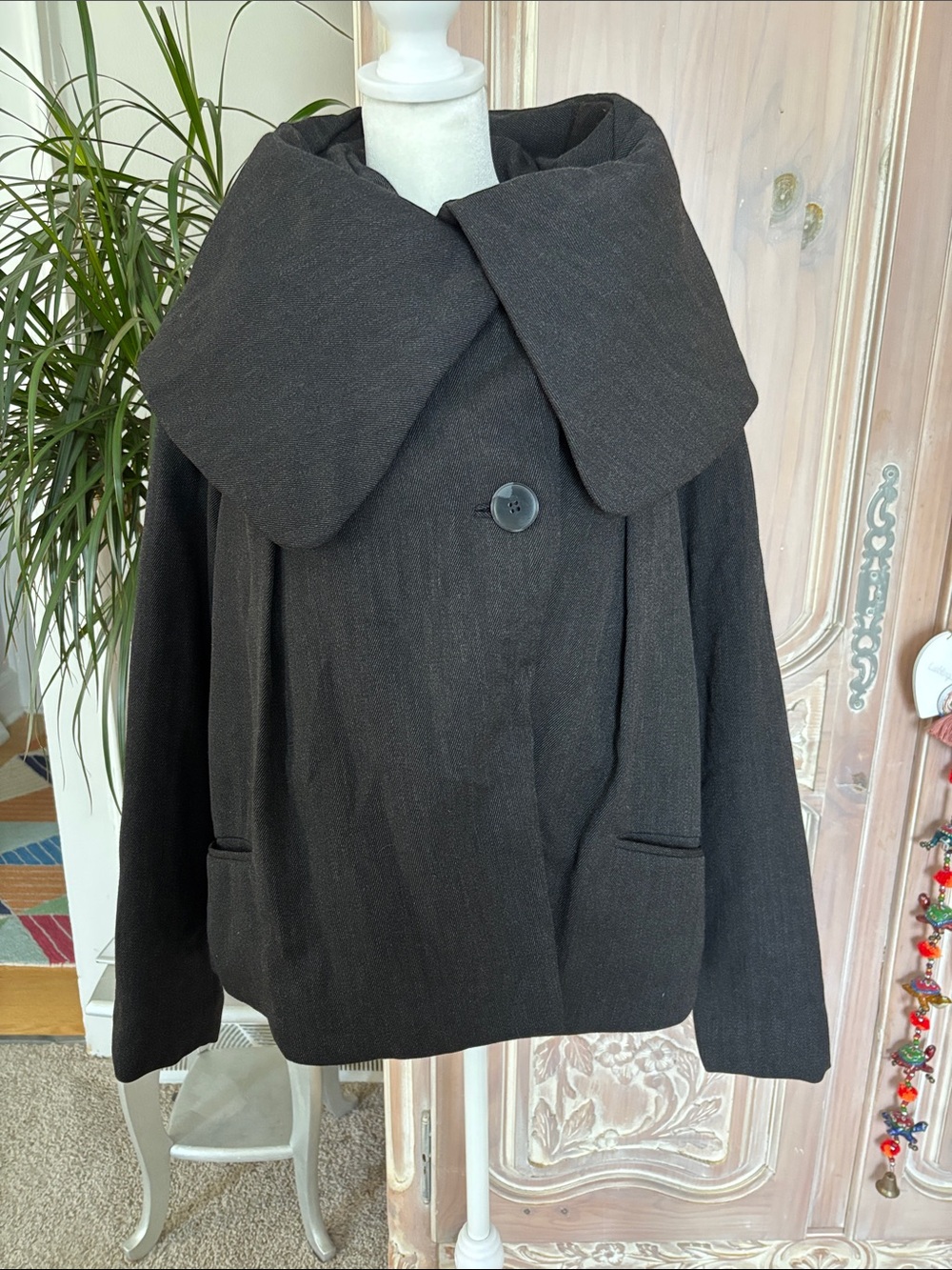 Rare 1993 Avant-garde Japanese Fashion Label Mouse Ji Crop Jacket